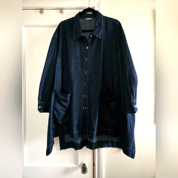 Alembika Jackets & Blazers - Alembika Denim Shirt/Jacket